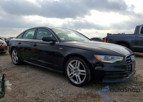 2014 Audi A6 Prestige z USA, uszkodzony, nr VIN WAUHGAFC2EN162726